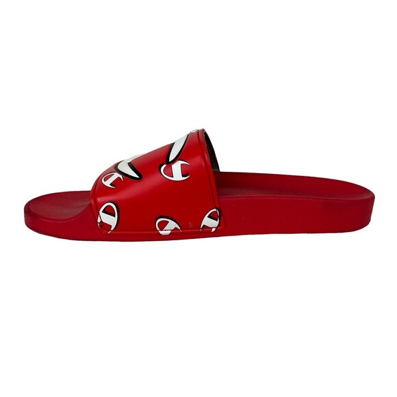 CHAMPION IPO Sandals  Men's Size 8  Camo Logo Slide  Red - Picture 9 of 12